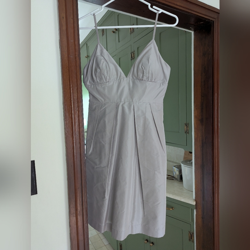 J Crew - Adrienne Bridesmaid Dress in silk taffeta Size 4